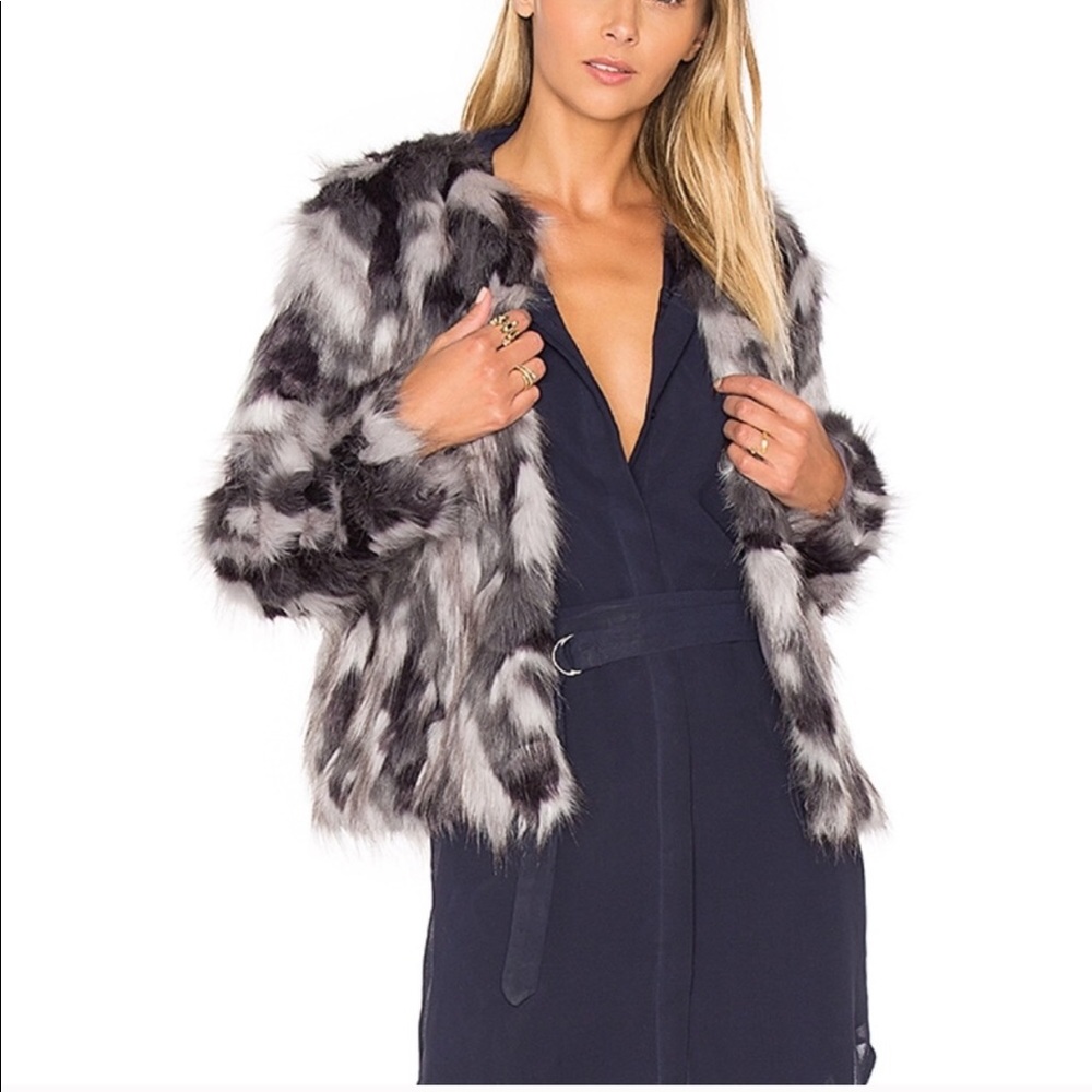 Tularosa Faux fur coat